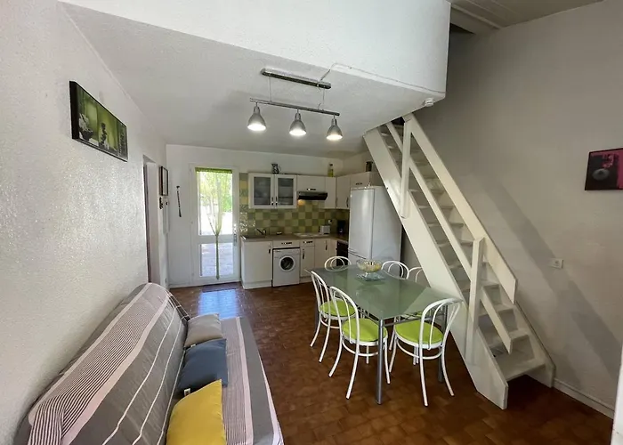 Вилла Jolie 3 Pieces Avec Veranda, Terrasse, Parking Securise Et Animaux Admis A Saint-cyprien - Fr-1-106-68 *